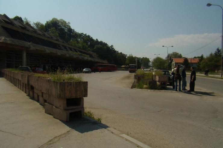 der Busbahnhof Aleksinac