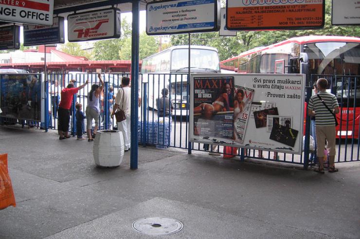 Автобусная станция Белград Главная Автобусная Станция