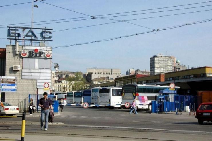 Autobusni kolodvor Beograd-Bas