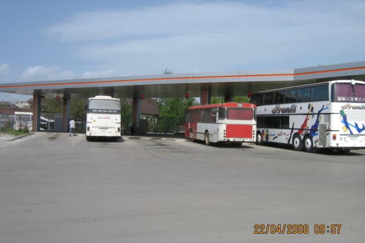der Busbahnhof Leskovac As