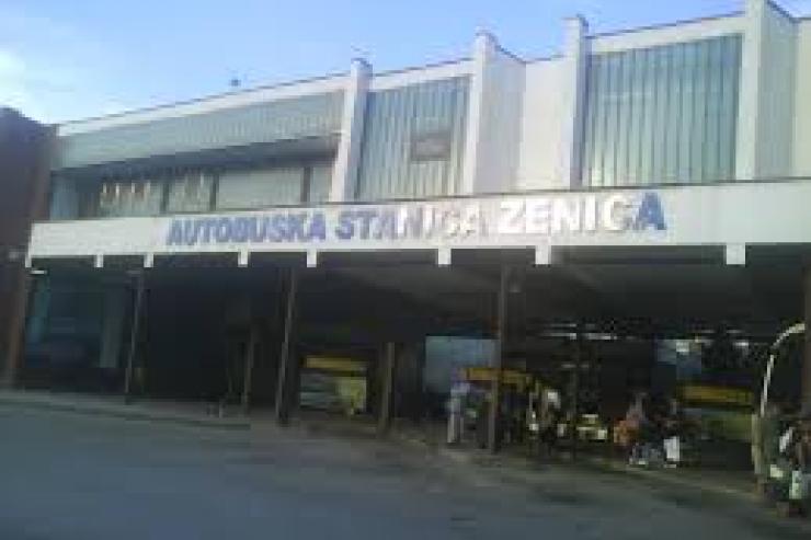 der Busbahnhof Zenica